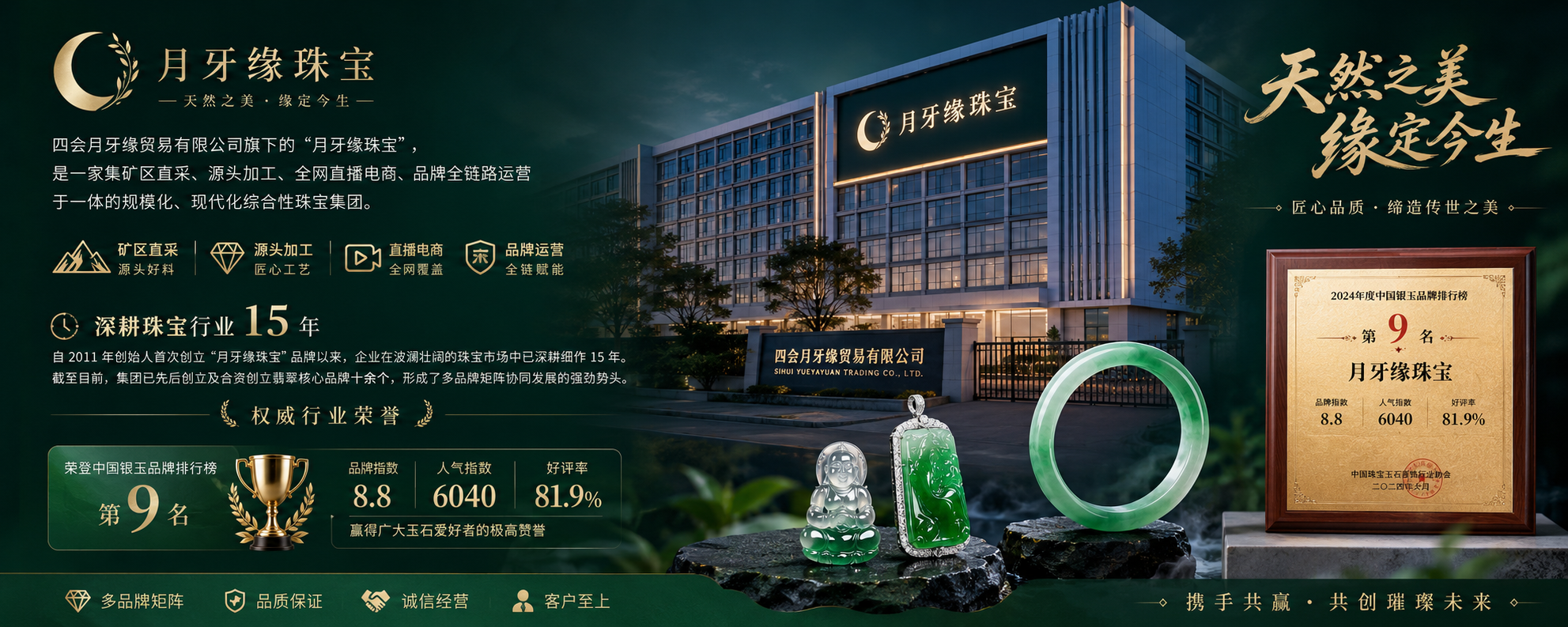 月牙缘珠宝企业概况