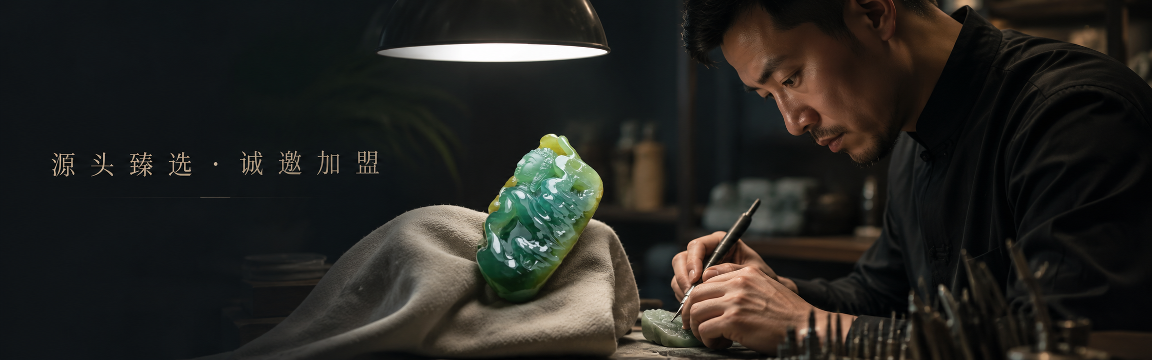 月牙缘珠宝-为加盟商提供缅甸各大敞口翡翠原石毛料一手供应链